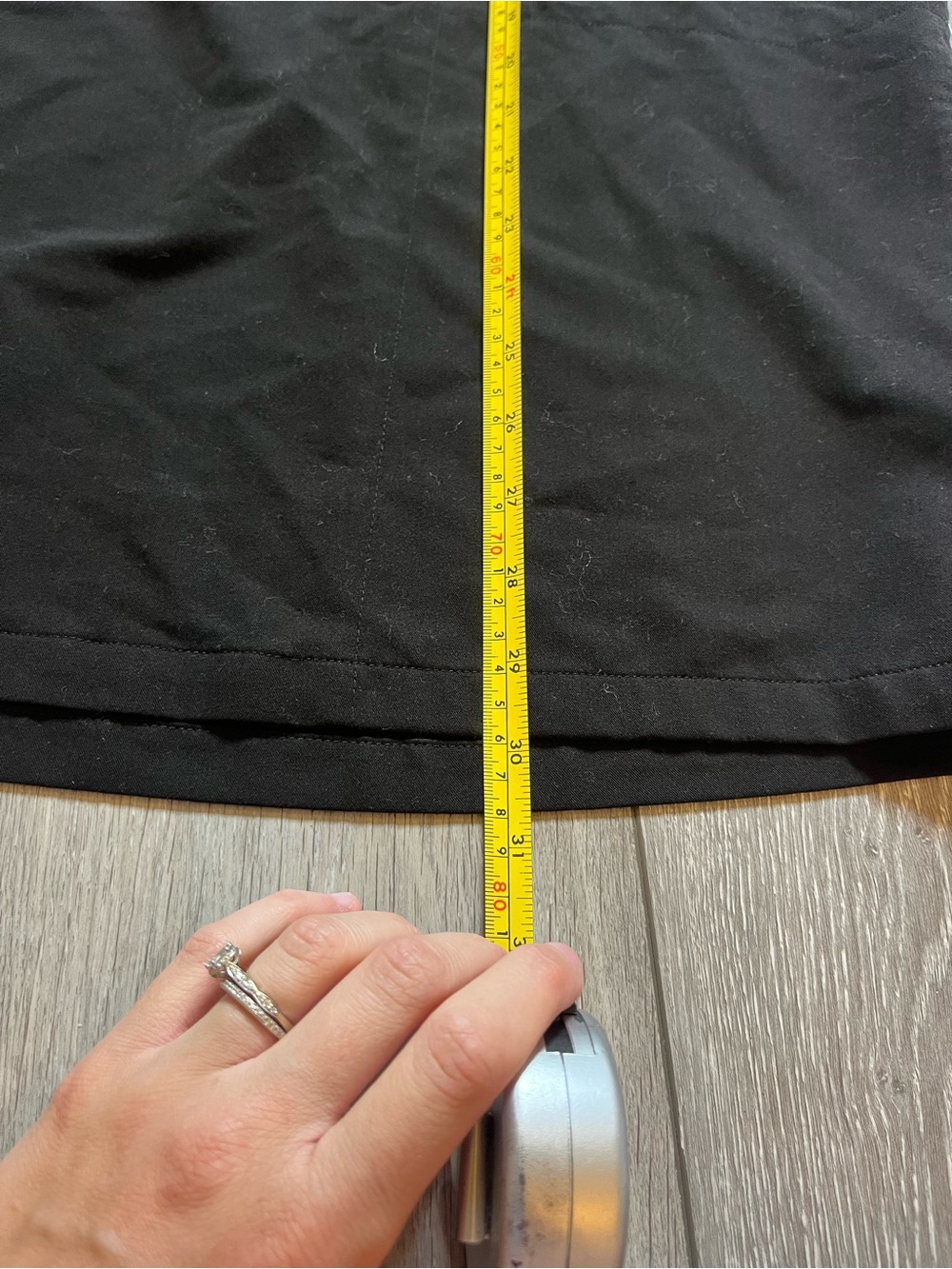 FIGS One Pocket Scrub Top Black Short Sleeve V Neck Size XXL - Picture 10 of 10